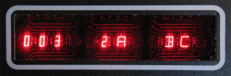 AVL Coyote LCD display