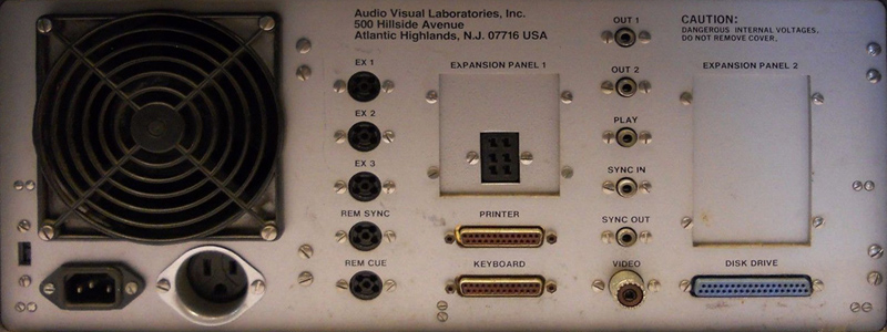 AVL Eagle I back
              panel