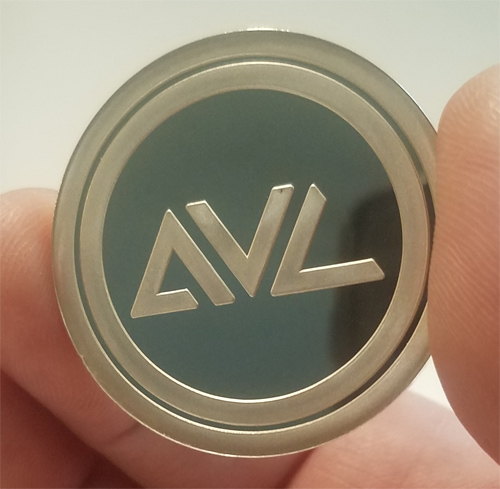 AVL NAVA 1979 show silver coin